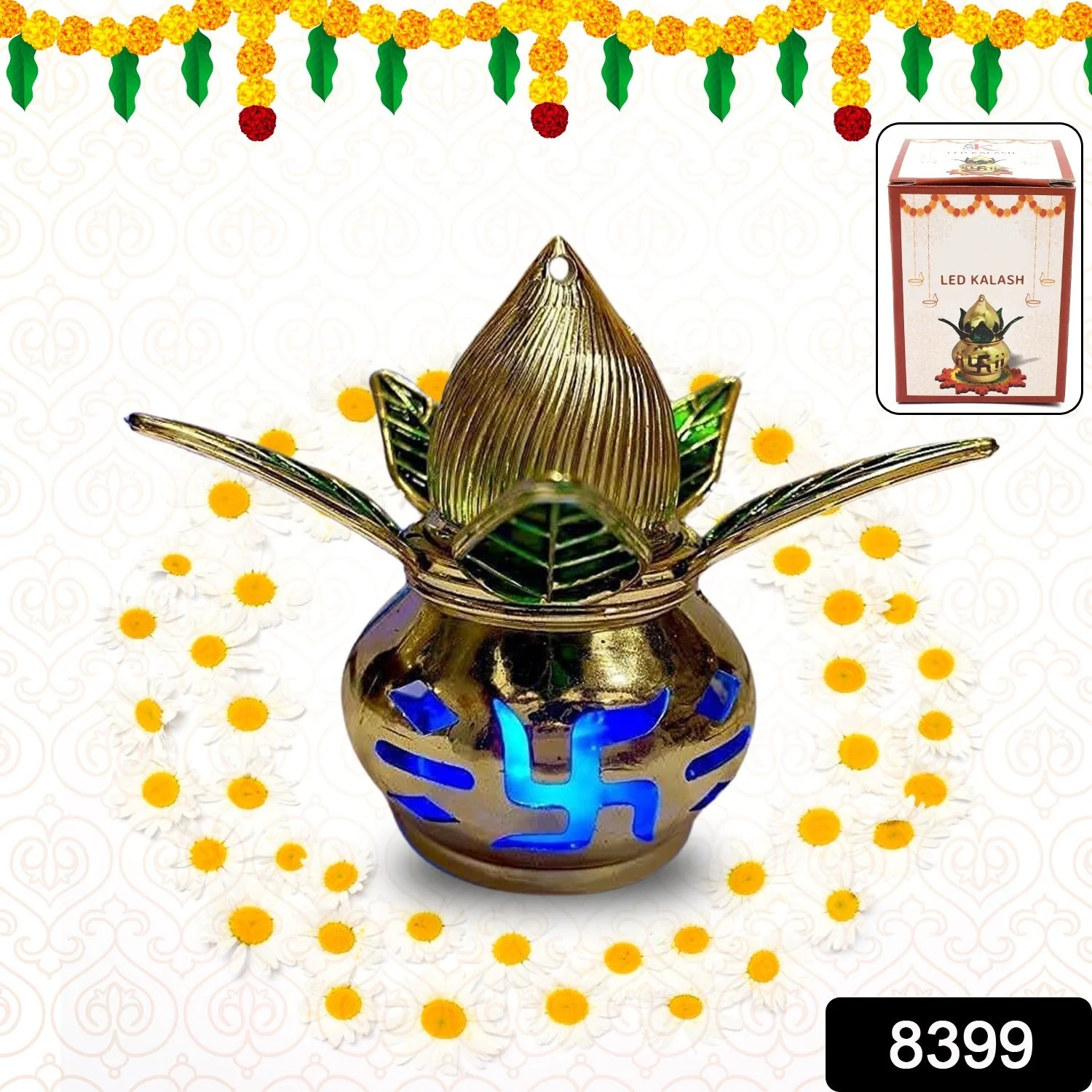 Gold Plated LED Decor Items